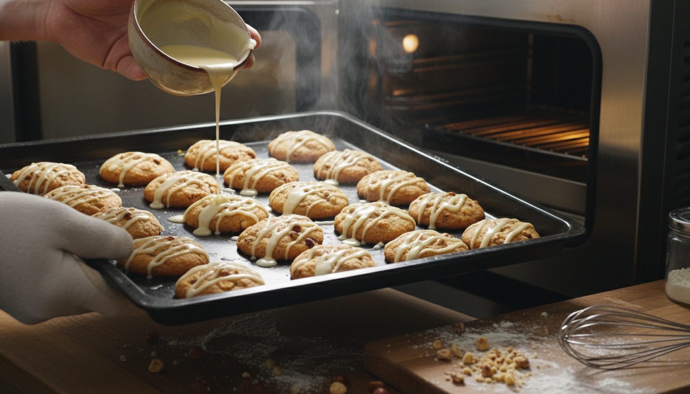 découvrez la recette rapide et irrésistible de biscuits aux noisettes sans farine ni beurre, parfaits pour un goûter de noël croustillant et gourmand.