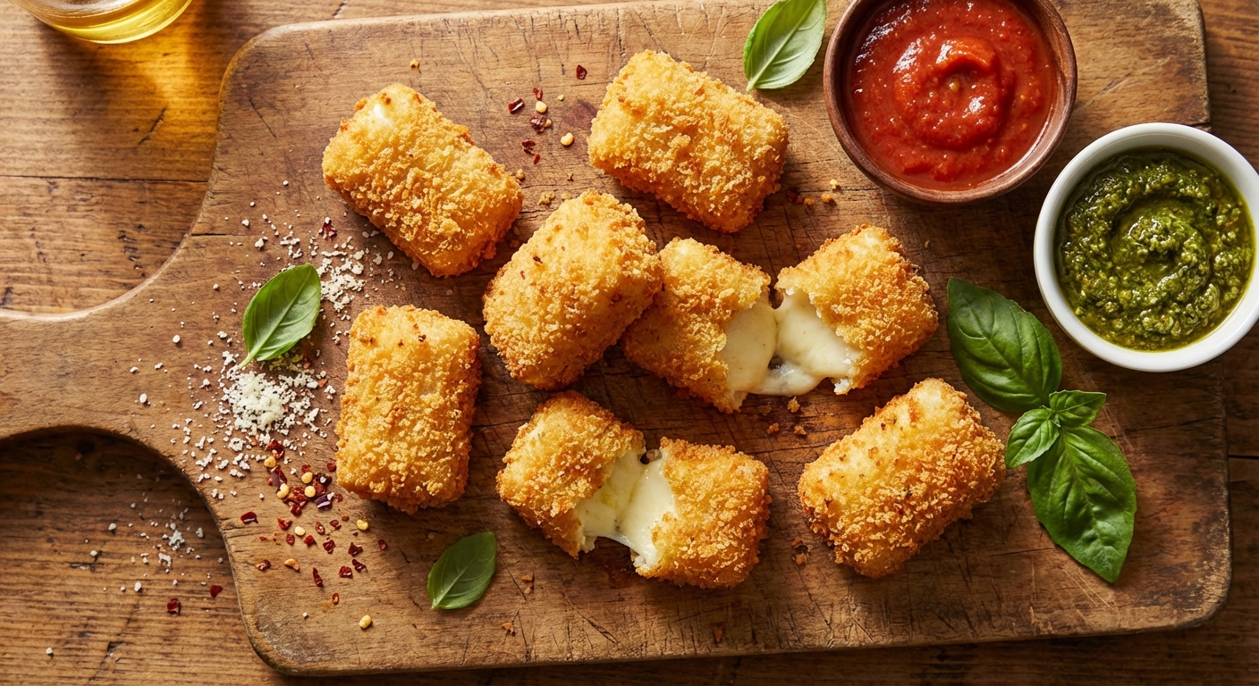 découvrez notre recette facile de bouchées de mozzarella panée, accompagnée d'astuces pratiques pour un apéritif savoureux et réussi à coup sûr.