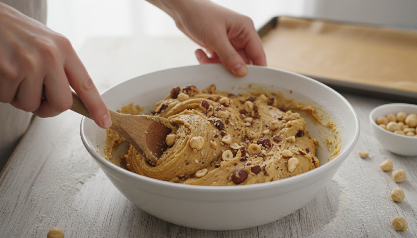 découvrez ces biscuits à la noisette, une douceur qui vous transporte dans les souvenirs d'enfance et embaume votre foyer d'un parfum de noël inoubliable.