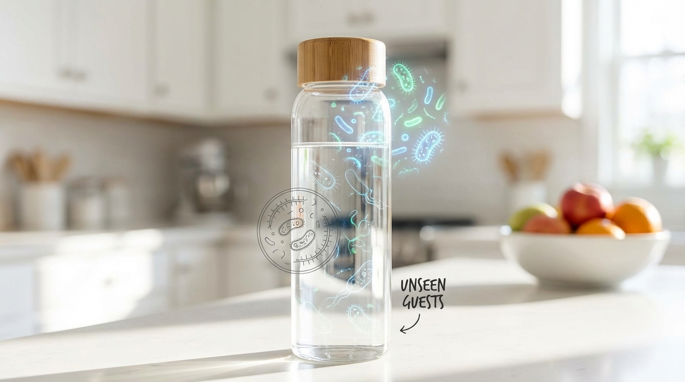 découvrez comment une habitude quotidienne avec l'eau peut favoriser la prolifération invisible des bactéries et apprenez à préserver votre santé.