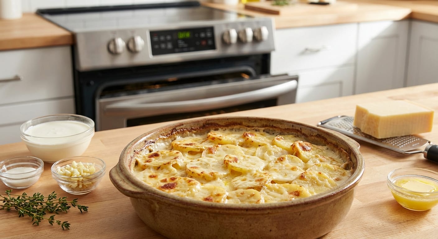 découvrez notre recette rapide et facile pour un gratin de pommes de terre crémeux, parfait pour un repas savoureux en un temps éclair.