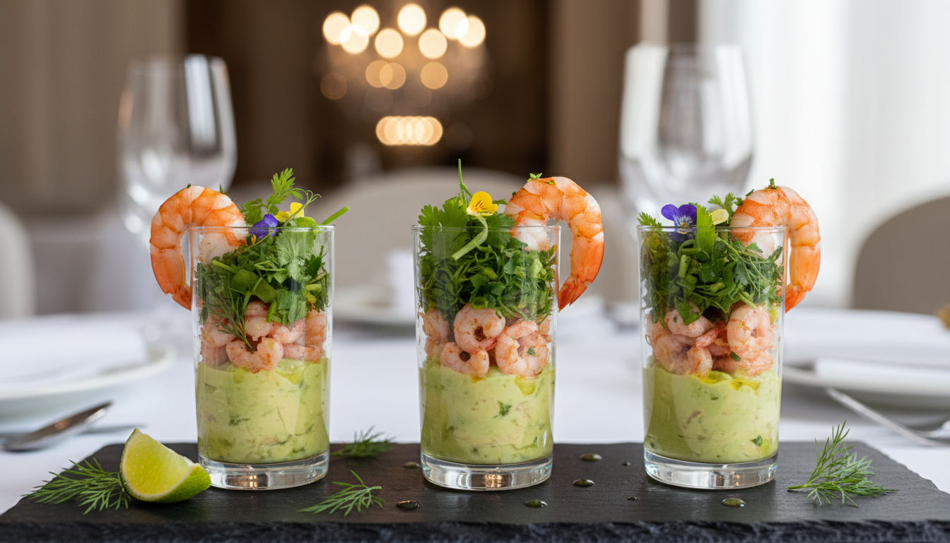 découvrez nos bouchées apéritives aux crevettes : brochettes savoureuses, tartines gourmandes et verrines élégantes pour épater tous vos invités lors de vos repas.