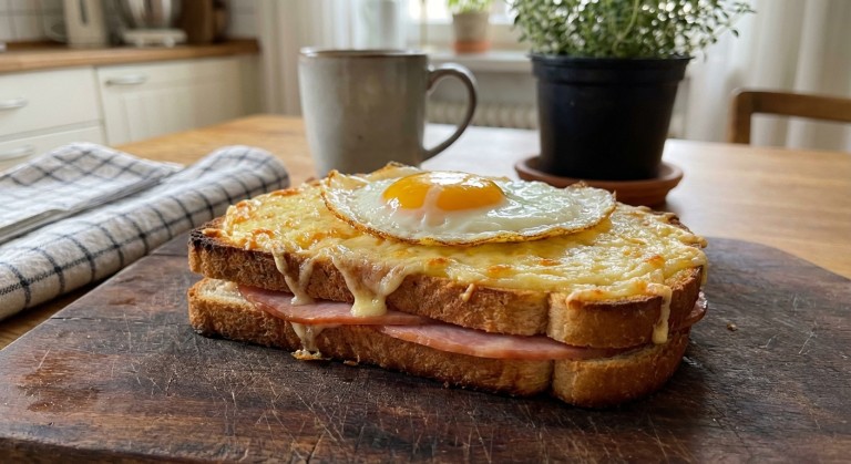 découvrez la recette facile et délicieuse du croque-madame, un sandwich gourmand au jambon fondant et fromage gratiné, parfait pour un repas convivial.