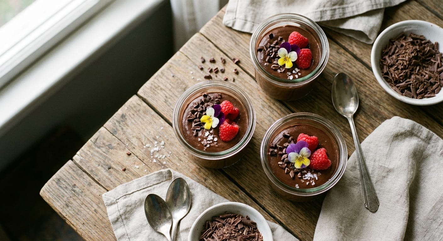 savourez une mousse au chocolat express prête en seulement 10 minutes, idéale pour un dessert rapide et gourmand à partager.