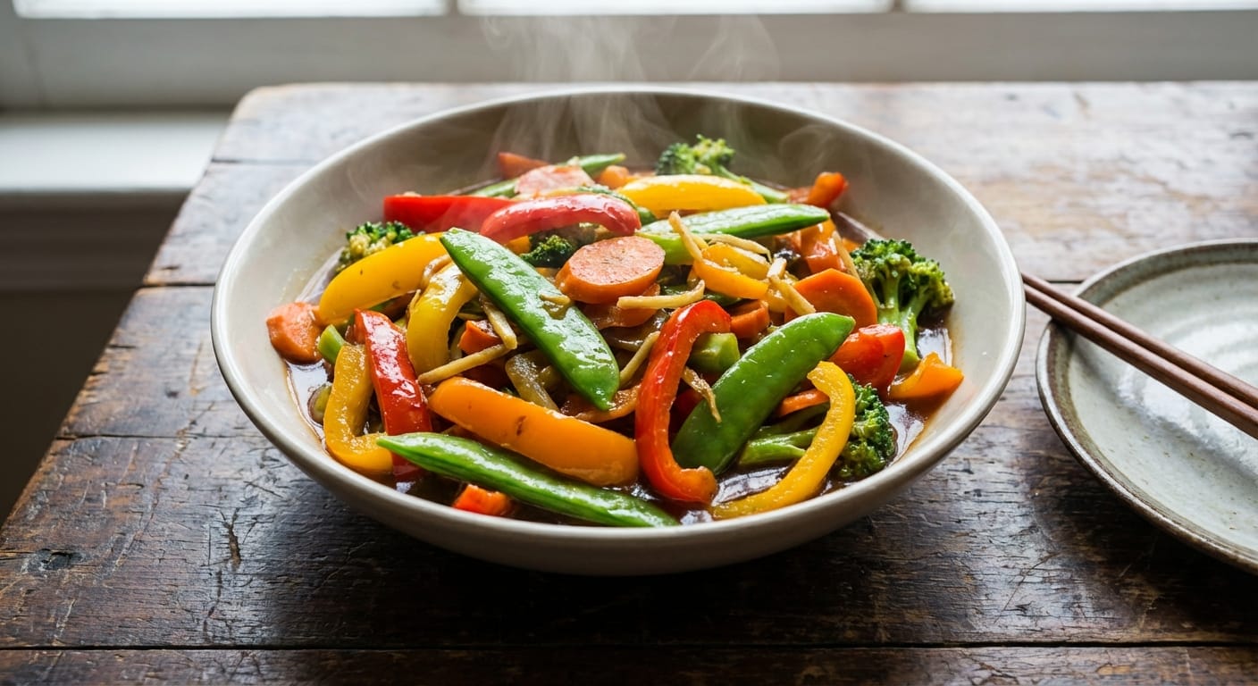savourez une poêlée de légumes croquants au gingembre, une recette simple et pleine de saveurs pour transformer vos dîners en moments gourmands et sains.