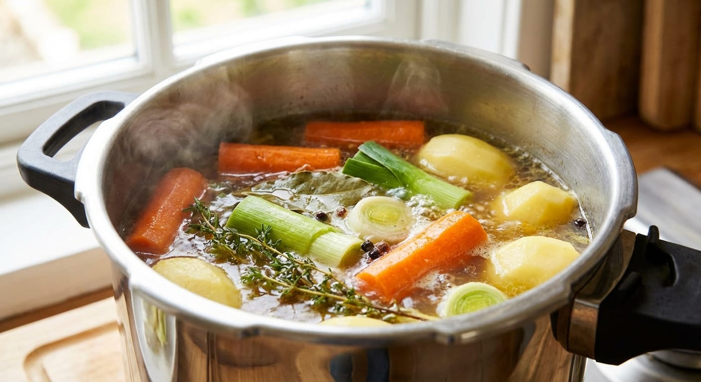 apprenez à préparer un pot-au-feu savoureux en un temps record avec notre recette express, pour un dîner délicieux sans passer des heures en cuisine !