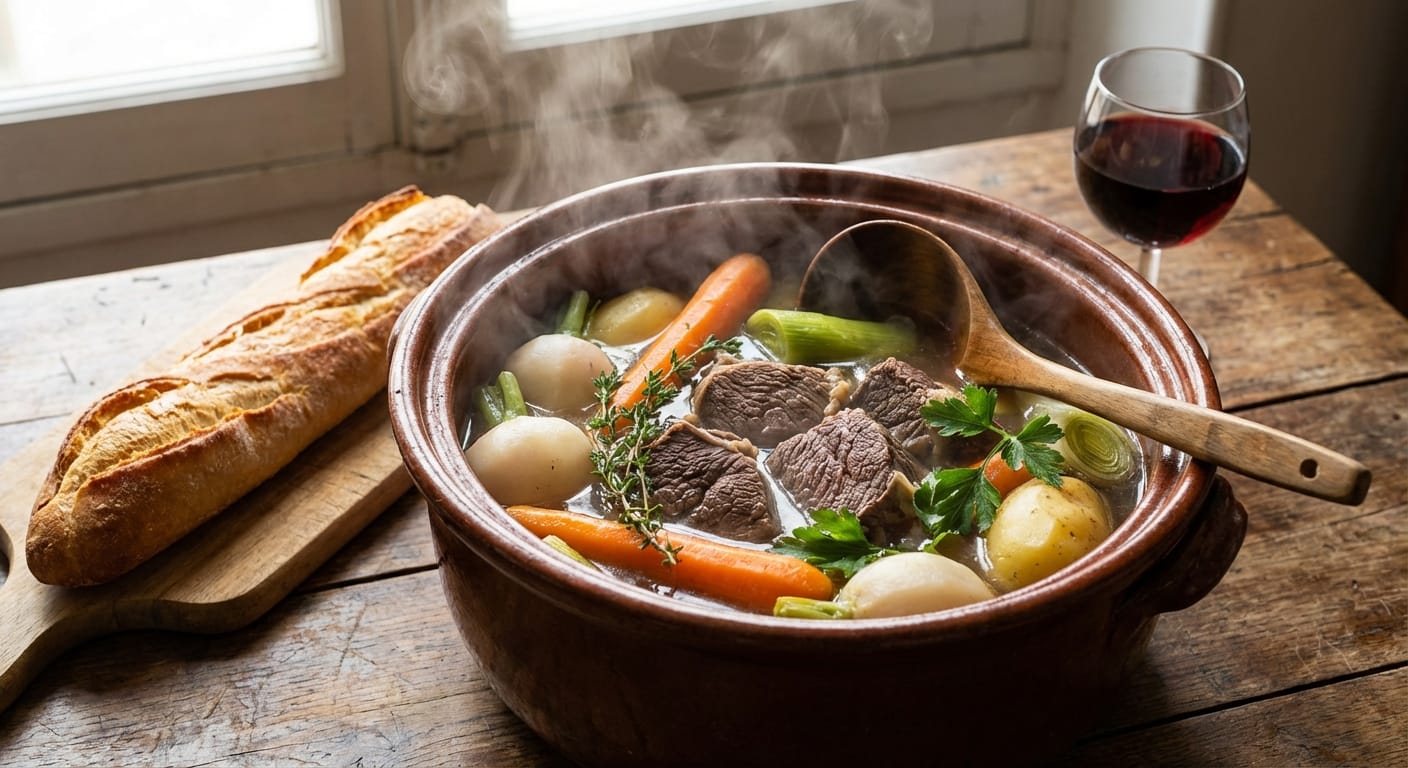 découvrez notre recette express du pot-au-feu pour un dîner délicieux et rapide. profitez d'un plat traditionnel savoureux sans passer des heures en cuisine !
