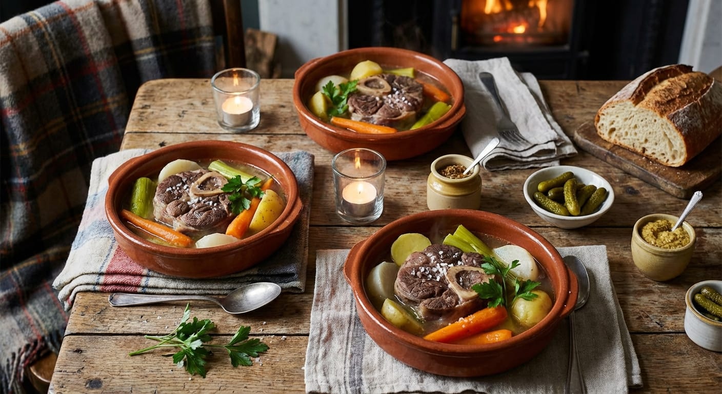apprenez à préparer un pot-au-feu savoureux en un temps record grâce à notre recette express. profitez d'un dîner délicieux sans passer des heures en cuisine !