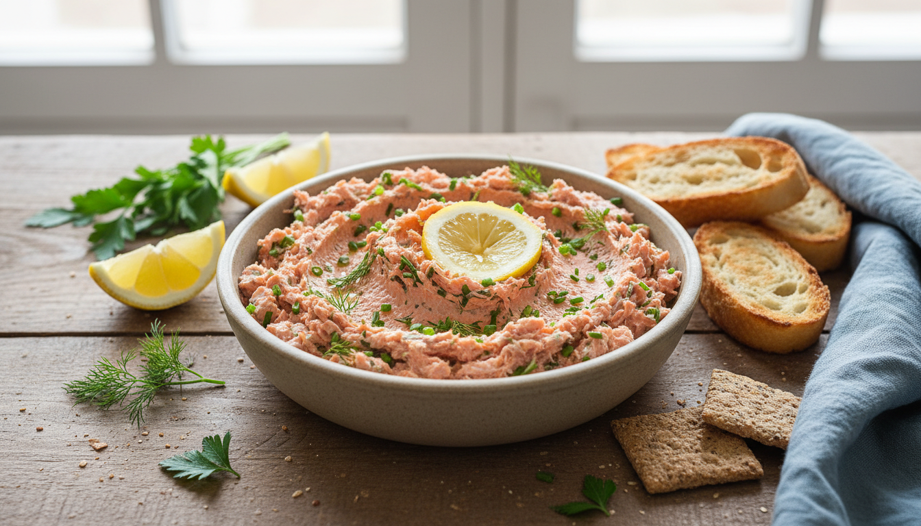 Découvrez l&rsquo;astuce de chef qui transformera vos rillettes de saumon au citron en véritables stars de vos apéritifs