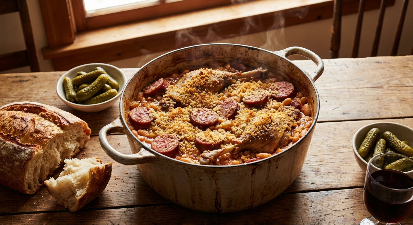 apprenez le secret rapide de laurent mariotte pour préparer un cassoulet maison délicieux en seulement 20 minutes et impressionnez vos invités à coup sûr !