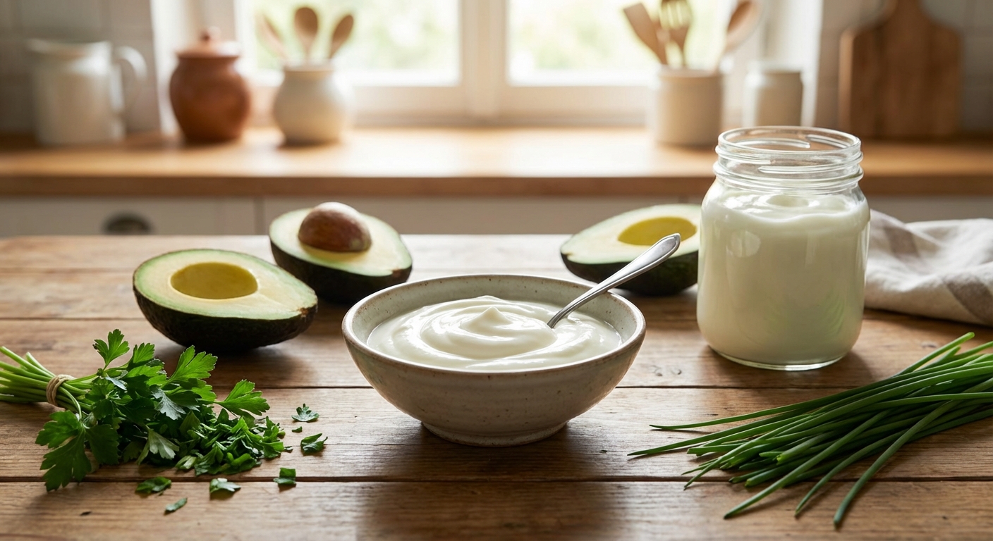 découvrez l’ingrédient surprenant qui remplace la crème fraîche pour alléger toutes vos recettes sans sacrifier le goût. idéal pour cuisiner sain et gourmand !