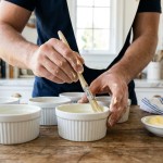 découvrez notre recette gourmande de soufflés légers aux herbes fraîches, agrémentés d'éclats de noisettes croquantes et de fromage fondant pour un délice aérien et savoureux.
