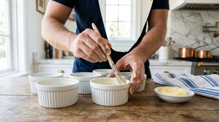 découvrez notre recette gourmande de soufflés légers aux herbes fraîches, agrémentés d'éclats de noisettes croquantes et de fromage fondant pour un délice aérien et savoureux.