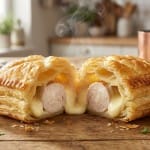 découvrez notre recette savoureuse de délice feuilleté au boudin blanc et fromage, parfaite pour un repas gourmand et facile à préparer.