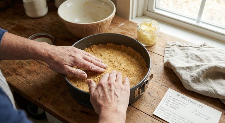 savourez le délice poire-vanille, un gâteau sans cuisson simple et délicieux qui réchauffe le cœur à chaque bouchée.
