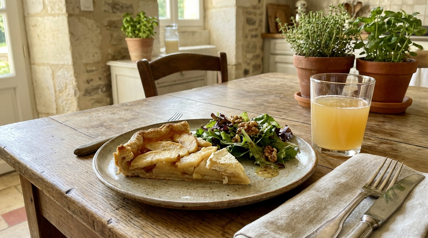 découvrez la tarte pommes-camembert, un délicieux mélange sucré-salé à déguster sans attendre pour un moment gourmand et original.