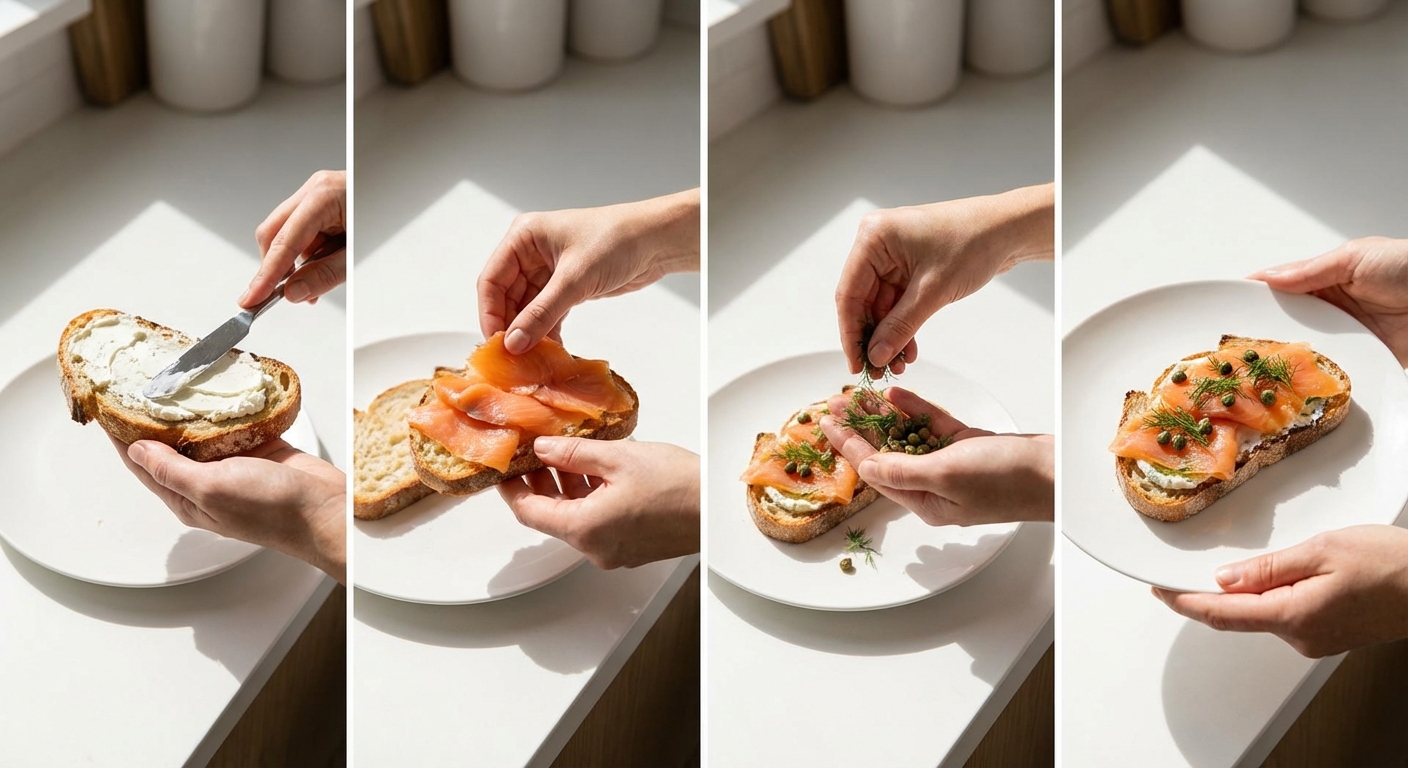 découvrez nos toasts gourmands au saumon fumé et fromage frais, une recette express parfaite pour des apéritifs savoureux et faciles à préparer.