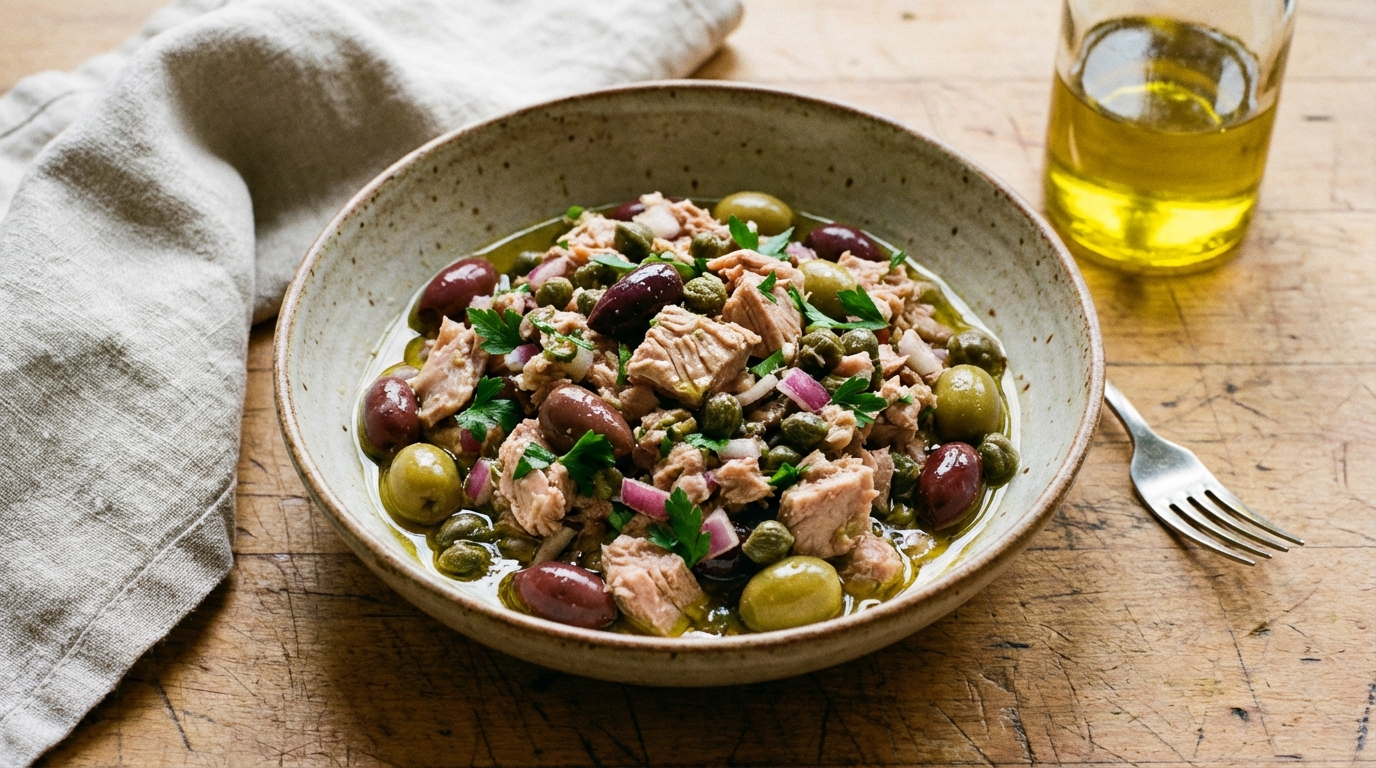 découvrez notre délicieuse recette de bruschetta au thon et fromage de chèvre, simple à préparer et pleine de saveurs méditerranéennes pour un apéritif ou une entrée gourmande.