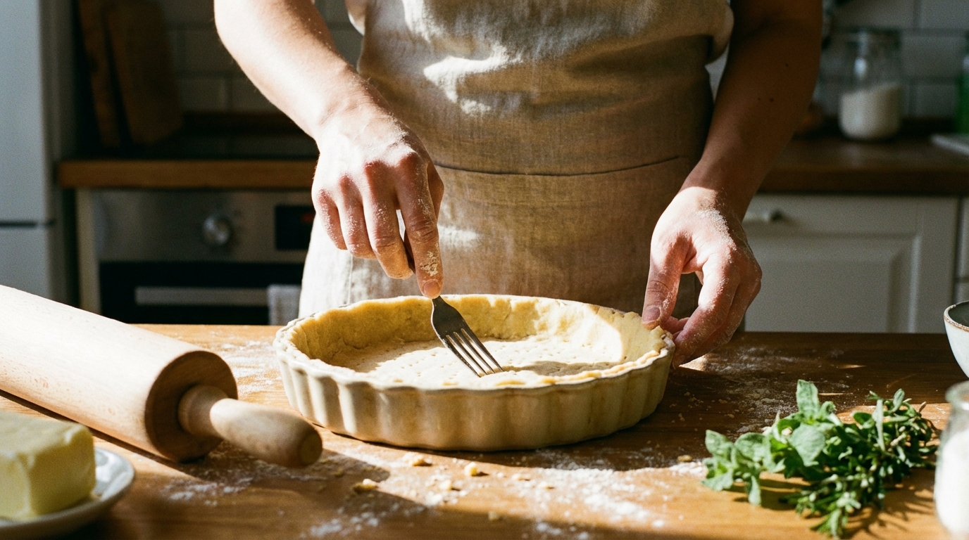 découvrez cette délicieuse recette de quiche au chèvre frais, poireaux et pommes de terre, parfaite pour un repas gourmand et savoureux en toute simplicité.