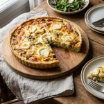 découvrez une recette gourmande de quiche au chèvre frais, poireaux et pommes de terre, alliant saveurs délicates et fraîcheur pour un repas savoureux et facile à préparer.