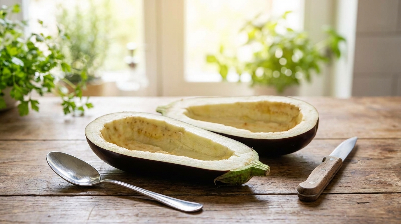 découvrez notre recette gourmande et légère d'aubergines farcies à la bolognaise allégée, parfaite pour un repas savoureux et équilibré.