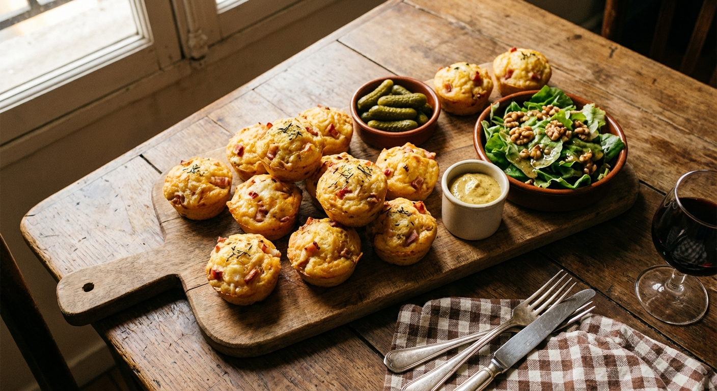découvrez notre recette gourmande de mini-cakes aux lardons et fromage, parfaits pour un apéritif savoureux ou un encas délicieux. facile à préparer et irrésistiblement bons !
