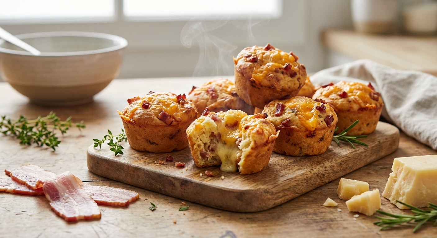 découvrez notre recette gourmande de mini-cakes aux lardons et fromage, parfaits pour un apéritif savoureux ou un repas convivial. faciles à préparer et irrésistiblement délicieux !