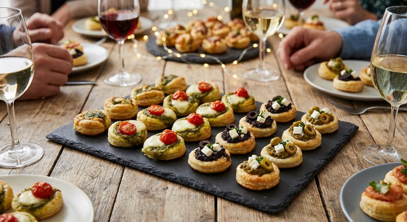 découvrez nos recettes faciles et savoureuses de feuilletés au pesto ou au fromage, parfaits pour un apéritif gourmand ou un snack rapide.