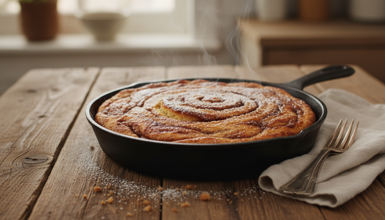 découvrez notre gâteau à la cannelle ultra rapide, moelleux et sans pétrissage, prêt en moins de 10 minutes. une alternative délicieuse et facile aux rolls traditionnels pour un goûter gourmand express.