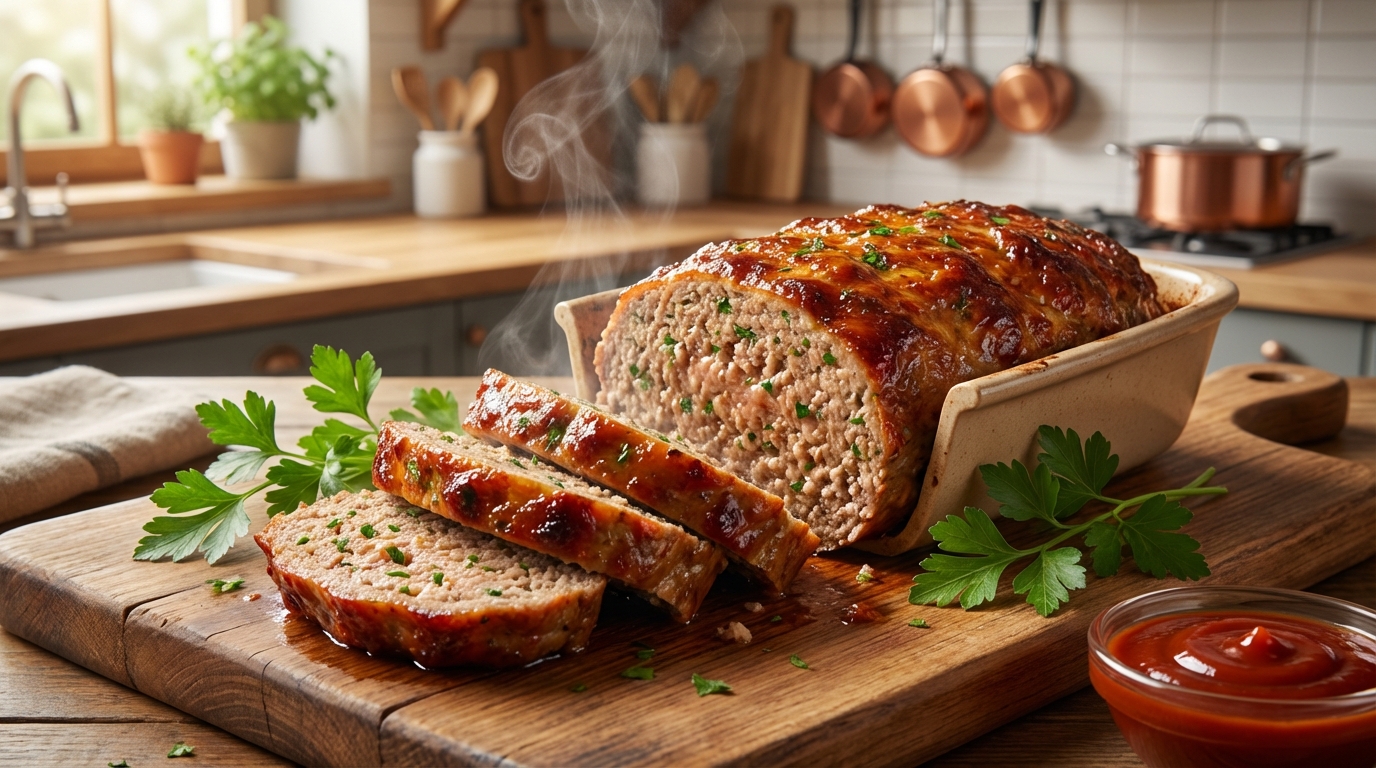 découvrez comment préparer un pain de viande savoureux et moelleux grâce à l'airfryer, une recette simple et rapide qui va surprendre vos papilles.