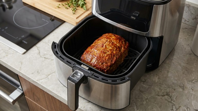 découvrez comment préparer un pain de viande incroyablement savoureux et moelleux avec votre airfryer. une recette simple et délicieuse qui ravira toute la famille !