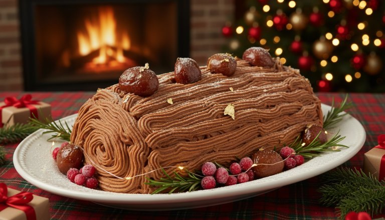 découvrez la recette incontournable de la bûche aux marrons, un délice à préparer la veille pour un noël gourmand et mémorable. astuces et secrets pour émerveiller vos convives.