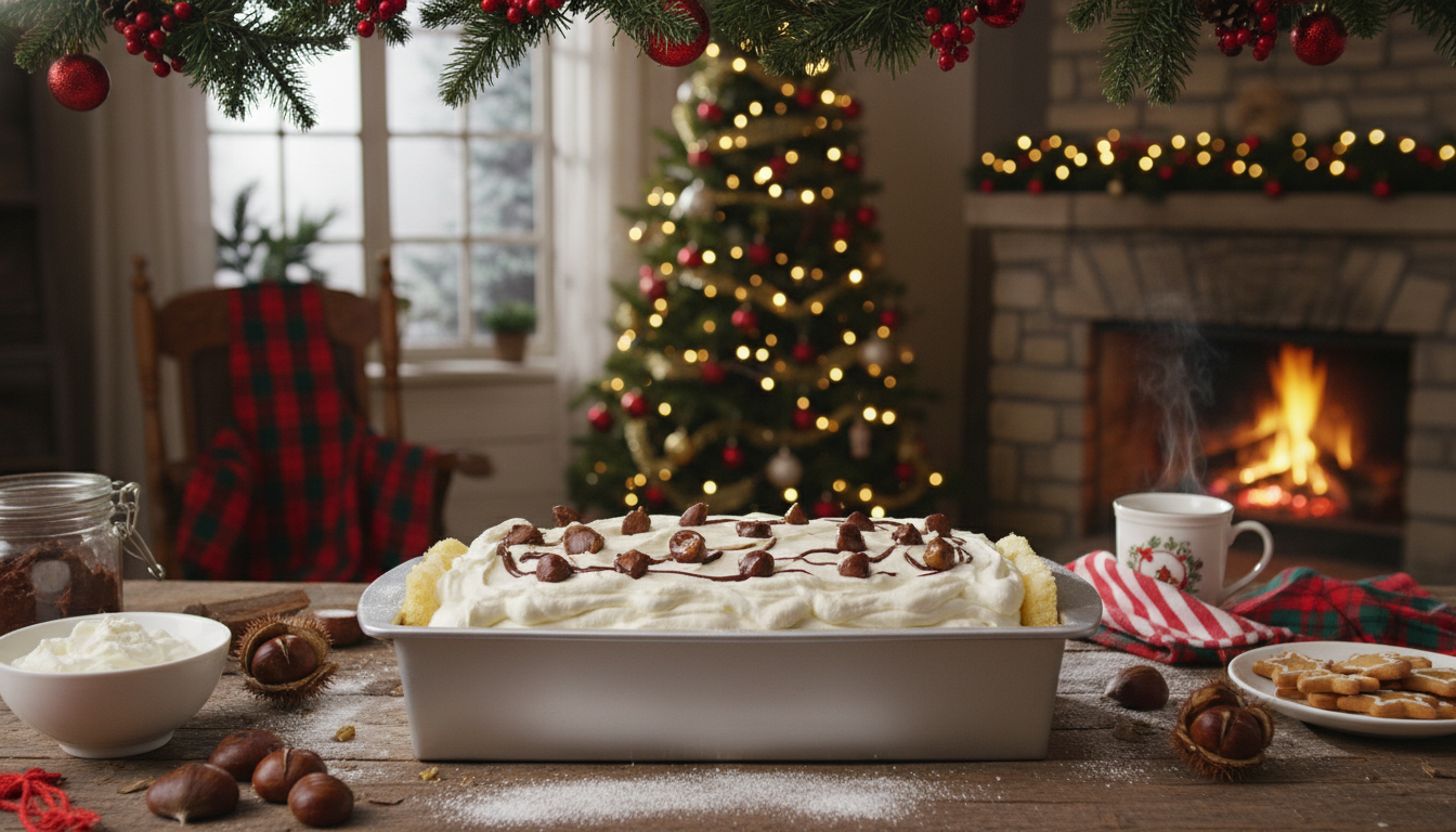 découvrez la recette incontournable de la bûche aux marrons, un secret gourmand à préparer la veille pour un noël savoureux et mémorable !