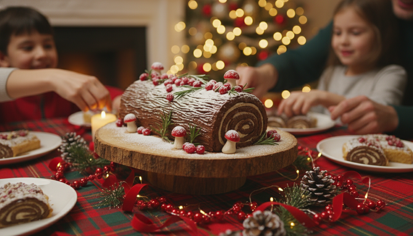 découvrez la bûche de noël de cyril lignac, une douceur légère et aérienne qui enchante les papilles dès la première bouchée, parfaite pour un dessert festif et élégant.