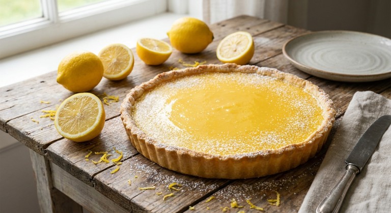 découvrez la recette secrète de ma tarte au citron sans meringue, simple et délicieuse, qui séduit toujours tous les palais.