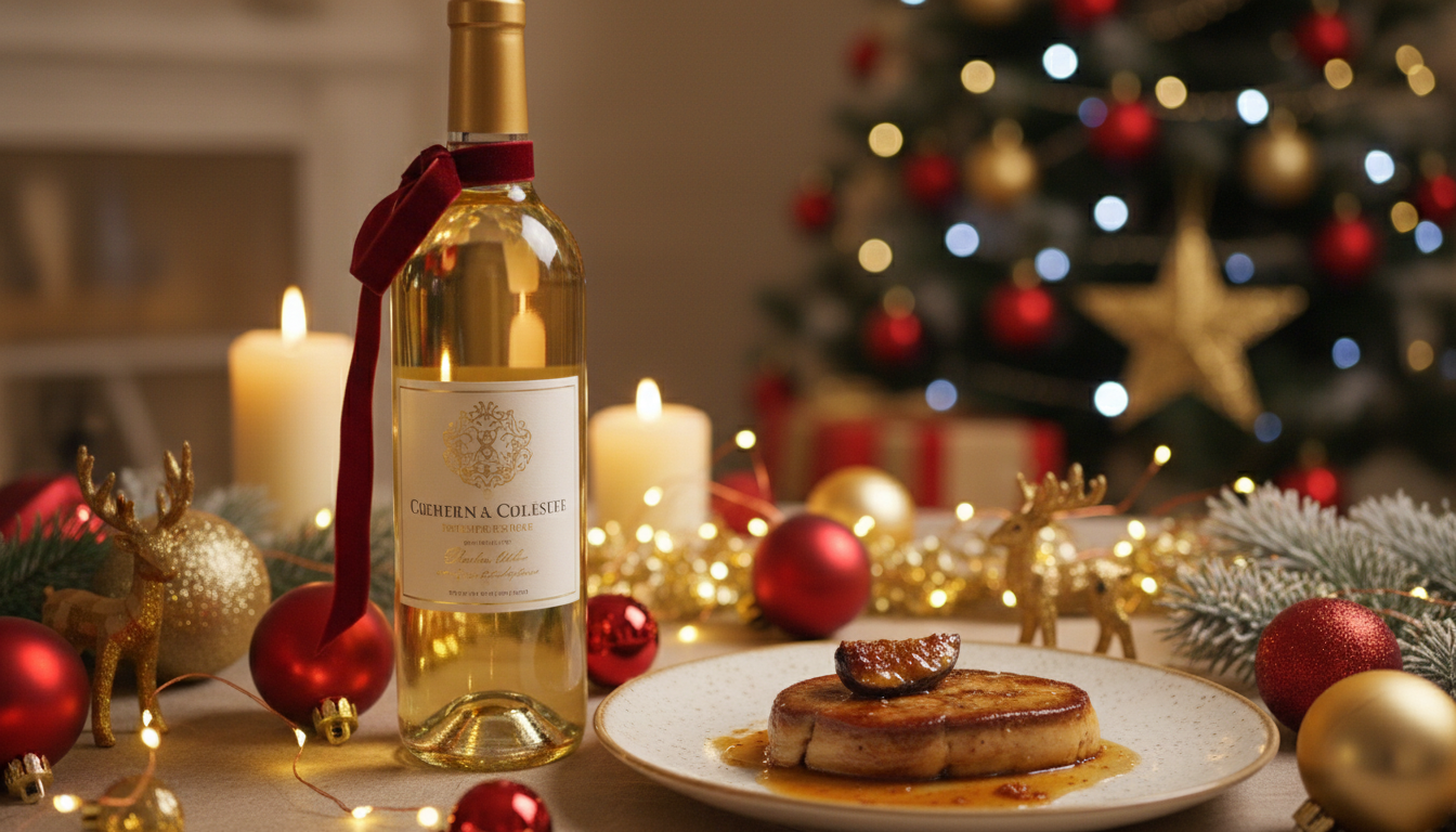 découvrez le vin blanc méconnu qui sublime parfaitement votre foie gras de noël. le secret pour un accord gourmand et raffiné à partager en famille.