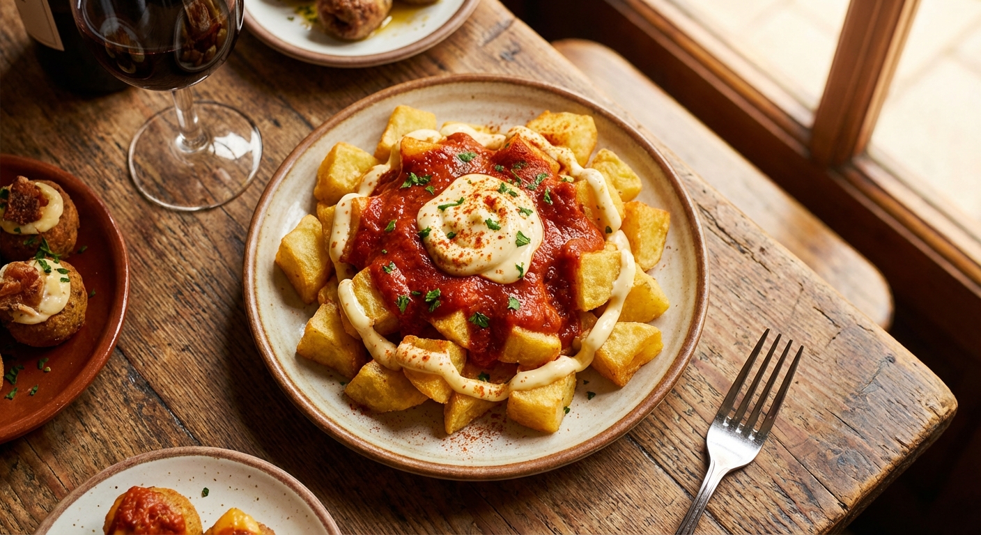 découvrez la recette authentique des patatas bravas, astuces de préparation et l'histoire fascinante de ce classique de la cuisine espagnole, parfait pour régaler vos papilles.