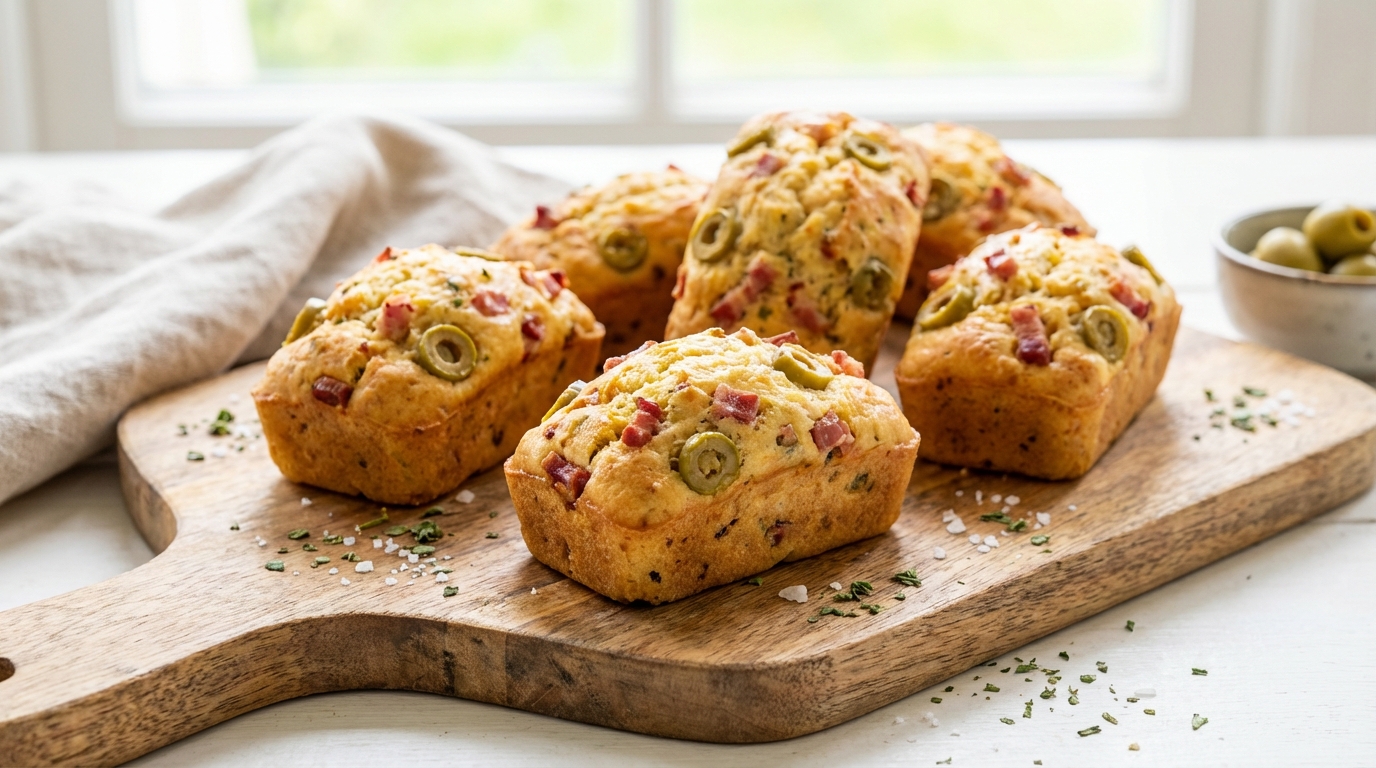 découvrez la recette facile des petits cakes salés olives–lardons, accompagnée d'astuces simples pour les réussir parfaitement à chaque fois.