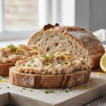 savourez des rillettes de saumon fraîches au zeste de citron, un apéritif chic, léger et rapide à préparer qui ravira vos invités.