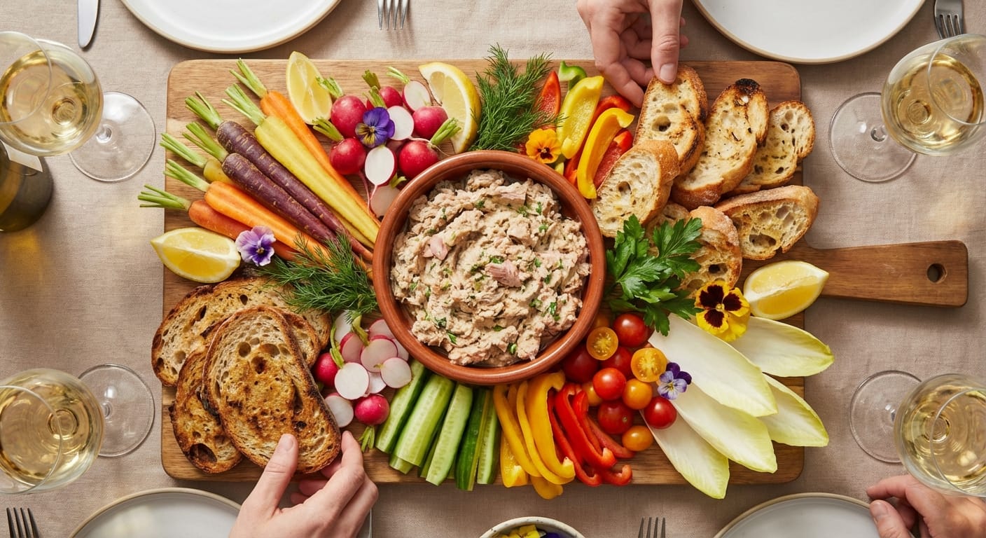 découvrez notre recette express de rillettes de thon, facile à préparer et délicieusement savoureuse pour un apéritif rapide et gourmand.