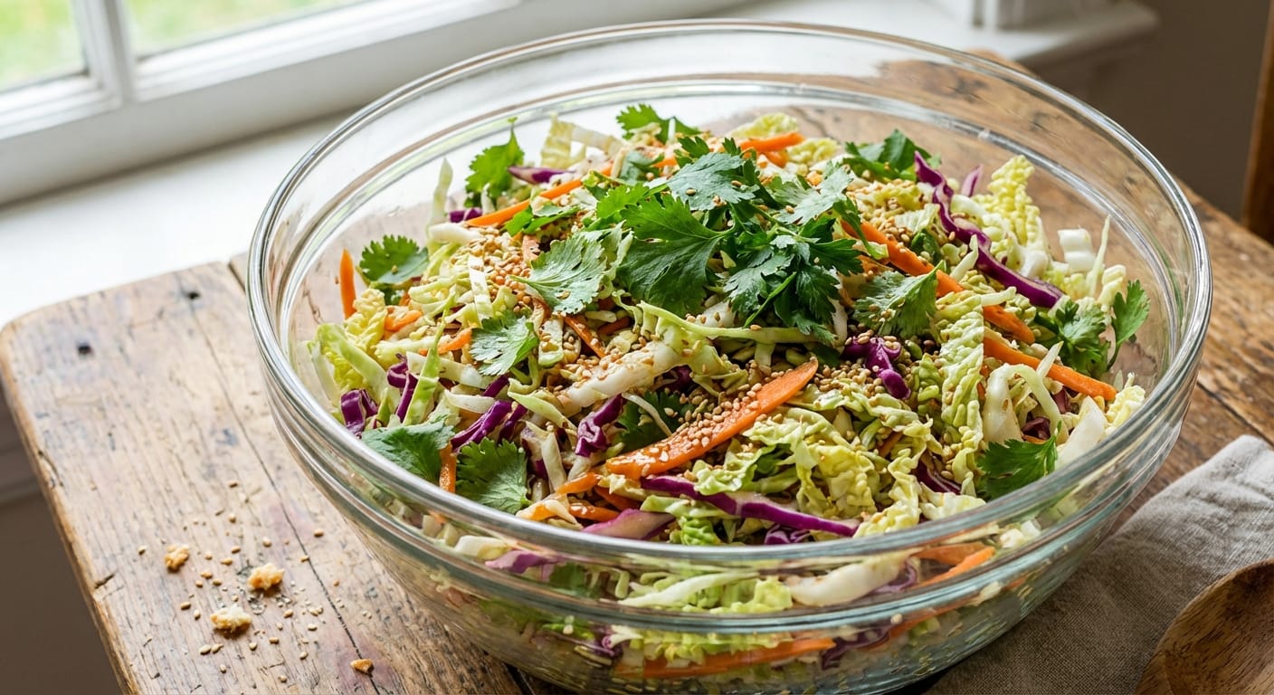 découvrez notre recette de salade croquante aux trois choux, une composition légère et savoureuse idéale pour un repas sain et gourmand.