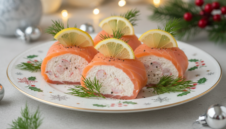 découvrez la recette facile du saumon en bûchette froide, une idée gourmande et originale qui révolutionne vos réveillons avec fraîcheur et simplicité.