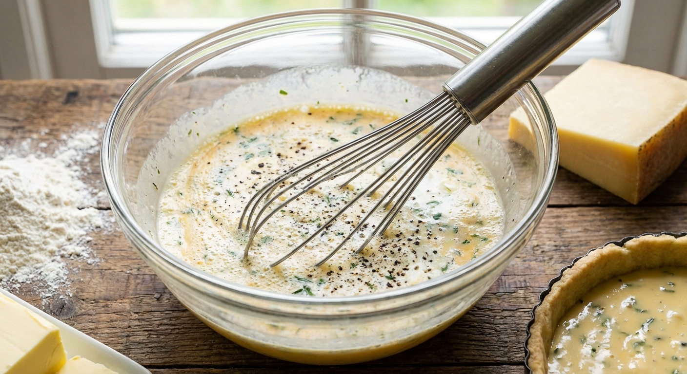 découvrez notre recette facile de tarte aux poireaux, fromage fondant et bacon croustillant, une alliance gourmande parfaite pour un repas savoureux et rapide à préparer.