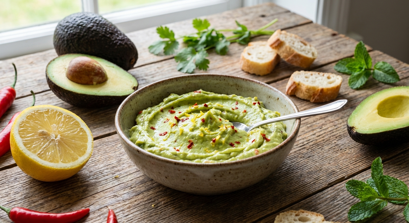 découvrez notre recette facile et rapide de tartinade d’avocat citron piment, parfaite pour un apéritif savoureux et plein de fraîcheur. idéale pour toutes vos occasions gourmandes !