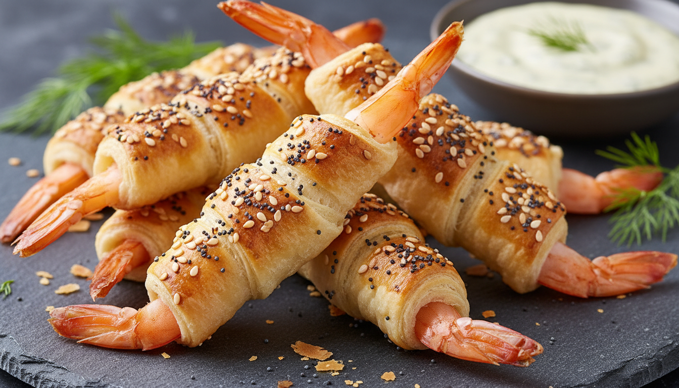 découvrez comment sublimer vos crevettes avec un enrobage délicat et des graines magiques pour des bouchées festives irrésistibles lors de votre réveillon.