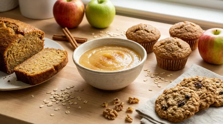 Desserts maison aux pommes et à la cannelle
