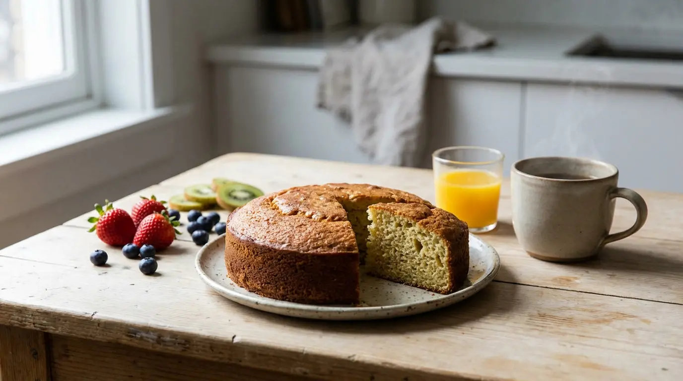 Recette de cake matin léger équilibré par une diététicienne
