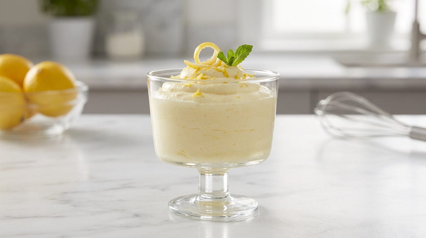 Recette de mousse citron mascarpone facile et inratable avec ingrédients frais