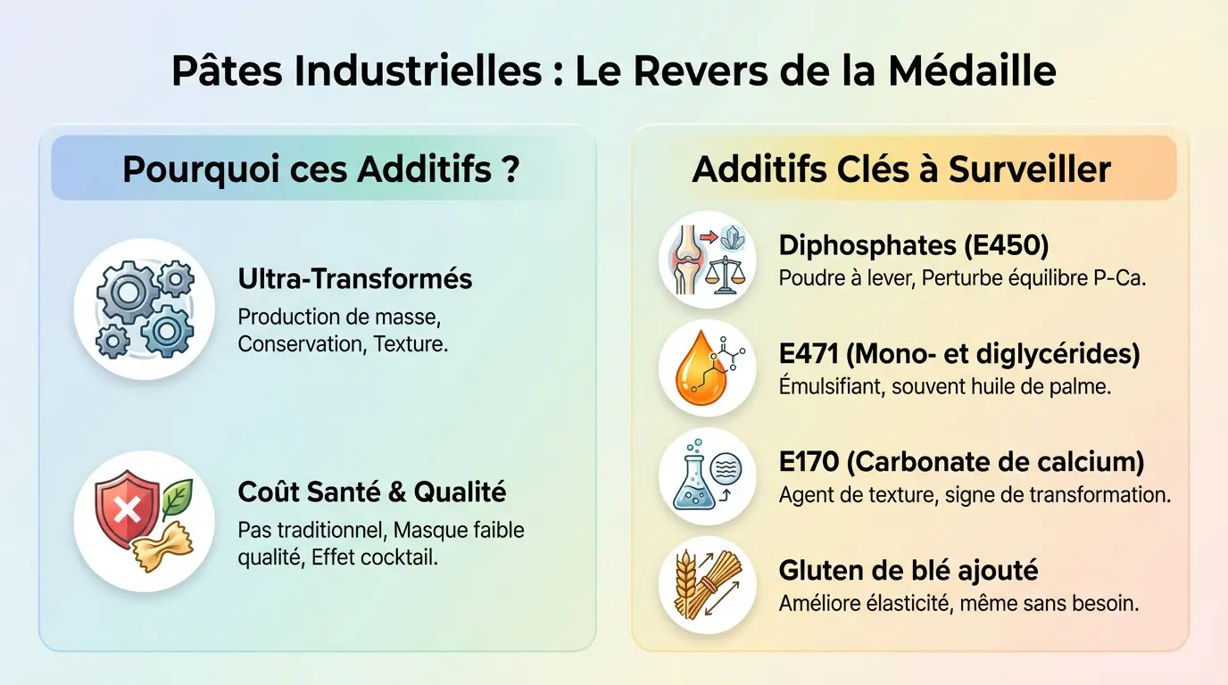 Analyse des risques des pâtes à pizza industrielles et leurs additifs