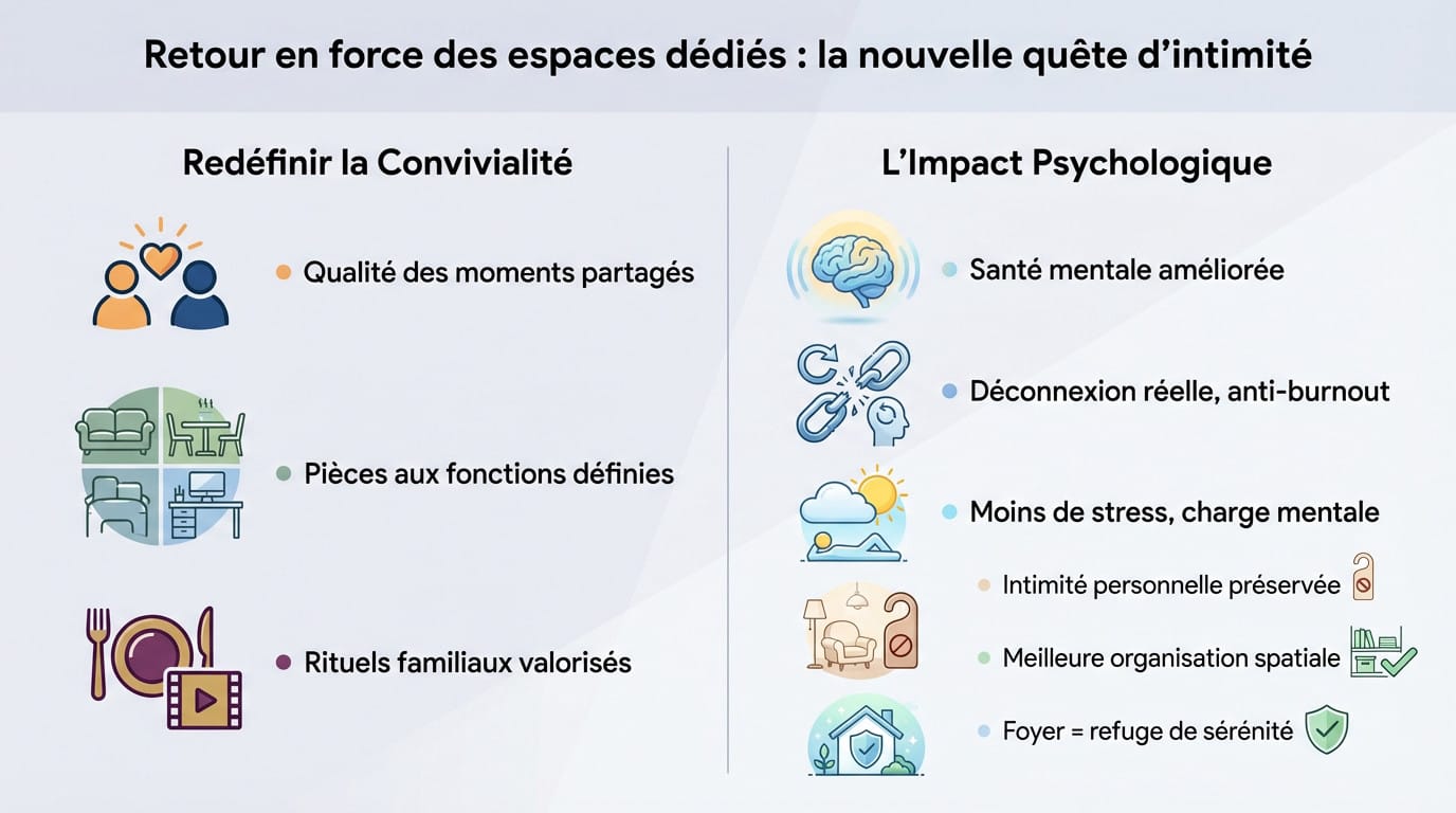 Salon séparé avec verrière d'atelier pour une intimité préservée et une lumière naturelle